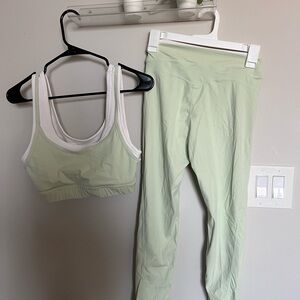 Light Green Activewear Set